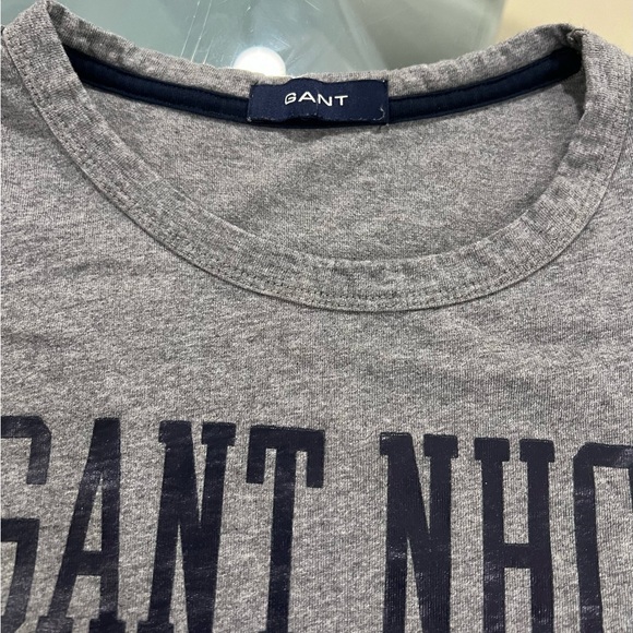 Men's GANT NHCT Navy Blue Cotton Crew Neck Long Sleeve Pullover Size large - Picture 5 of 6